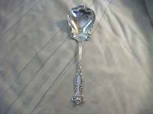 Wm Rogers Son AA Oxford Silver Berry Spoon 1901