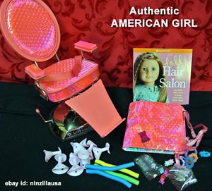 American Girl Doll Hair Kit Salon Chair Accessories McKenna Kanani Lanie