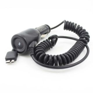 Dual USB Car Charger Power Cord Adapter for Samsung Galaxy Note 3 N9000 N900 Blk