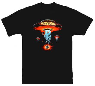 Boston Rock Band Logo T Shirt