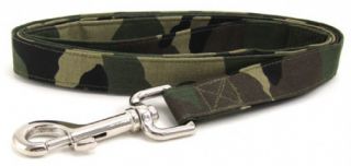 Green Camo Quick Release Buckle Pet Dog and Cat Collars