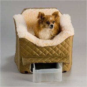 Snoozer Lookout II Car Booster Dog Seat w Tray Small