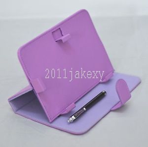 Purple Magic Leather Case Stylus for 10 1" Acer Iconia W510 W511 WIN8 Tablet PC
