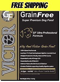 Victor Grain Free Super Premium Ultra Professional Formula Dog Food 30 Lb