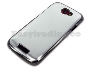 Silver Chrome Aluminum Metal Plated Case HTC One s Z520e