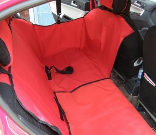 Portable Dog Cat Lookout Car Seat Cover Carrier Safety Hammock Double Seater