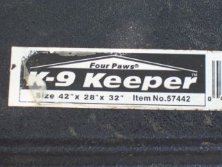 4 Paws K9 Keeper Folding Dog Crate 42X28X32 