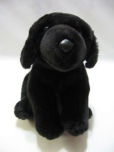 Animal Alley Black Lab Puppy Dog 10" Plush Stuffed Animal Toy Soft