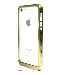Brushed Aluminum Alloy Blade Hard Metal Frame Bumper Case for Apple iPhone 5