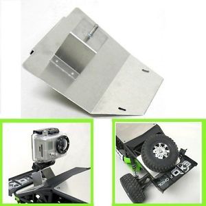 Aluminum Axial Exo Terra Buggy Spare Tire Carrier GoPro Camera Mount