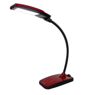 Red Oxyled T100 Dimmable Eye Care LED Desk Lamp Piano Coatings Touch Pad 330LM