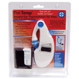 Pet Temp Ear Thermometer for Pets Pet Body Temperature Accurate Easy Read