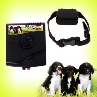 Waterproof Underground Electric Shock Dog Training Collar Fence System for 1 Dog