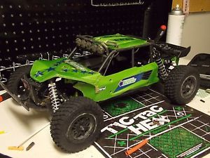 Axial Exo Terra Buggy Highly Upgraded with Mods Roller New Body Chassis Incld