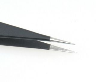 2X Black Gel Nail Art Acrylic Rhinestones Paillette Nipper Picking Tools Set Kit