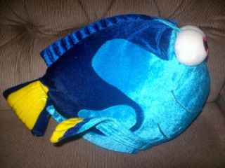  Finding Nemo 14" Dory Soft Plush Blue Yellow Tang Fish Ecwt