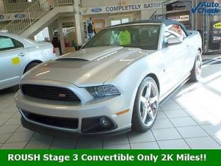 2014 Mustang Roush RS3 Stage 3 Convertible Supercharged 575HP We Finance Shelby