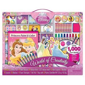 Disney Princess World of Creativity Art Kit Set