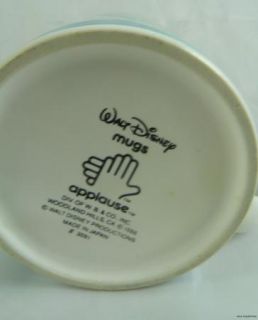 Vintage 1986 Walt Disney Applause Mickey Minnie Mouse Surfing Mug
