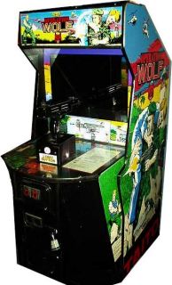 Operation Wolf Classic Arcade Game Machine Works Great