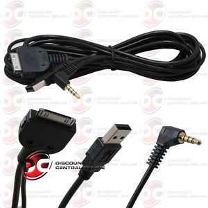 iPod iPhone Audio Video Direct USB Cable for Kenwood DDX470 DDX370