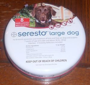 Bayer Seresto Large Dog Collar 8 Month Protection Treatment of Fleas and Ticks