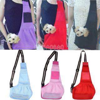 Gib Trendy Nylon Mesh Pet Chest Bag Messenger Bag Carrier Bag for Puppy Dog Cat