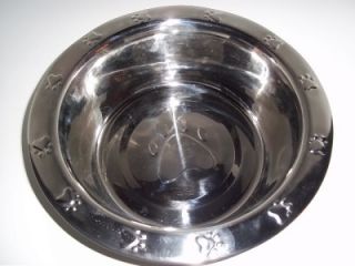 3 Quart Stainless Steel Dog Dish Food Water Dish Bowl