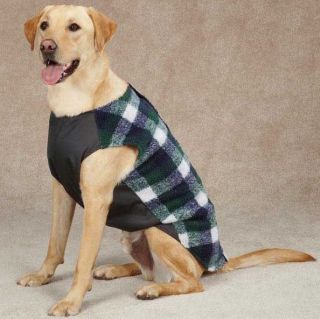 Zack Zoey Berber Ripstop Vest Dog Coat Jacket Pet Warm Winter Sleeveless