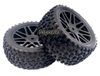 RC 4pcs Front Rear Tires Insert Sponge Wheel HSP 1 10 Off Road Buggy 66015 66035