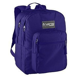 Trans Jansport Electric Purple Big Student Backpack Guaranteed for Life New