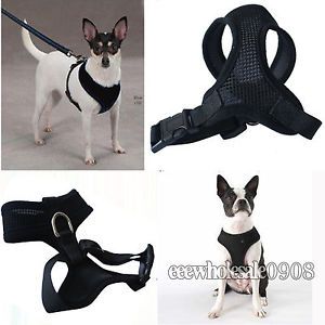 Lightweight Cat Dog Puppy Pet Safety Mesh Vest Net Harness Collar Braces Comfort