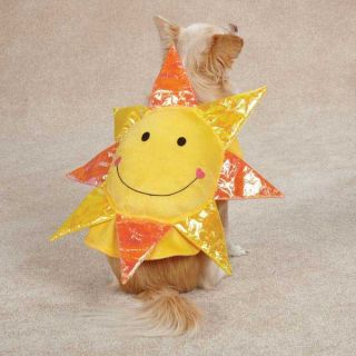 Dog Happy Day Sun Sunshine Face Halloween Costume Pet Clothes XS s M L XL