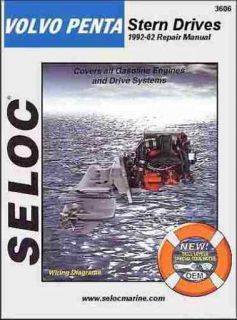 Volvo Penta Stern Drive GM Ford Engines Repair Service Manual 1992 2002