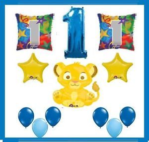 Disney Lion King First Birthday 1st Simba Party Supplies Balloons Decorations
