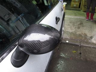 Mini Cooper s R55 R56 R57 R60 Carbon Door Mirror Caps Cover Auto Powerfolding