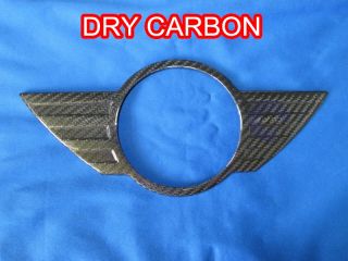 Mini Cooper R60 Carbon Bootlid Trunk Lid Emblem Badge Wing Cover
