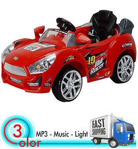 Sporty Red 6V Battery Powered Kids Ride on Electric Toys Car Sports Car for Kids