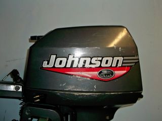1999 Johnson 8 HP Outboard Boat Motor Engine XL Shaft Sailboat Engine 9 9 15