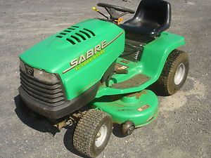 Used Sabre by John Deere Riding Lawn Tractor Good for Parts Only