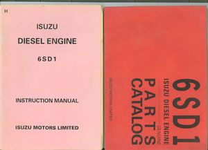 Isuzu Diesel Engine 6SD1 Parts Catalog and Instruction Manual