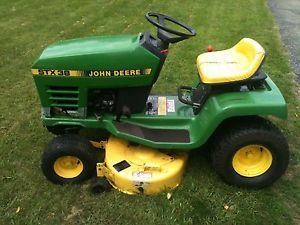 John Deere STX38 Yellow Deck Lawn Tractor for Parts or Repair