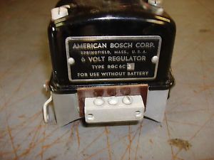 Bosch 6 Volt Voltage Regulator RGC 6C3 w No Battery