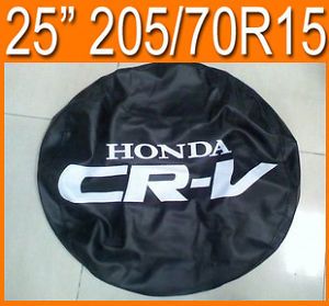 99 06 25" Honda CRV CR V 205 70R15 Soft Leather Spare Tire Wheel Cover 205 60R16