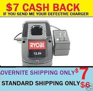 New 12 Volt Ryobi NiCad Battery Charger 1411141 12V