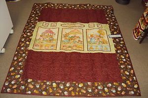Farmers Market Quilt Kit 54 x 68 Includes Fabric for Top Binding Pattern