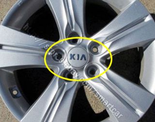 2011 2012 2013 Kia Sportage 16" 17" Silver Wheel Hub Caps Set of 4