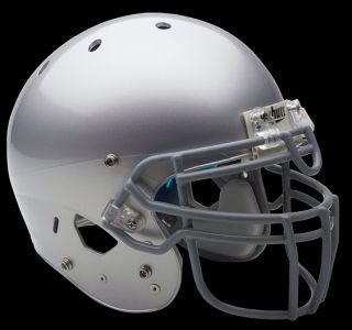 Schutt Proair II Football Helmet Extra Bright Metallic Silver