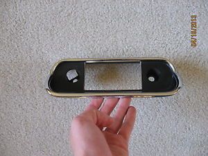 1967 1968 Ford Mustang Shelby Mercury Cougar Radio Face Plate Trim Bezel