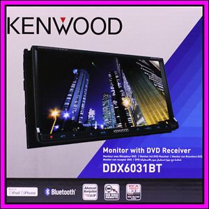 Kenwood DDX6031BT Bluetooth 7" LCD Monitor DVD iPhone CD Car Player Stereo